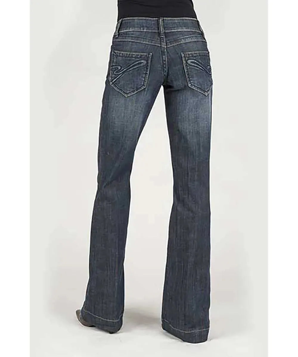 Stetson 214 Stretch Trouser Fit Dark Wash Jeans
