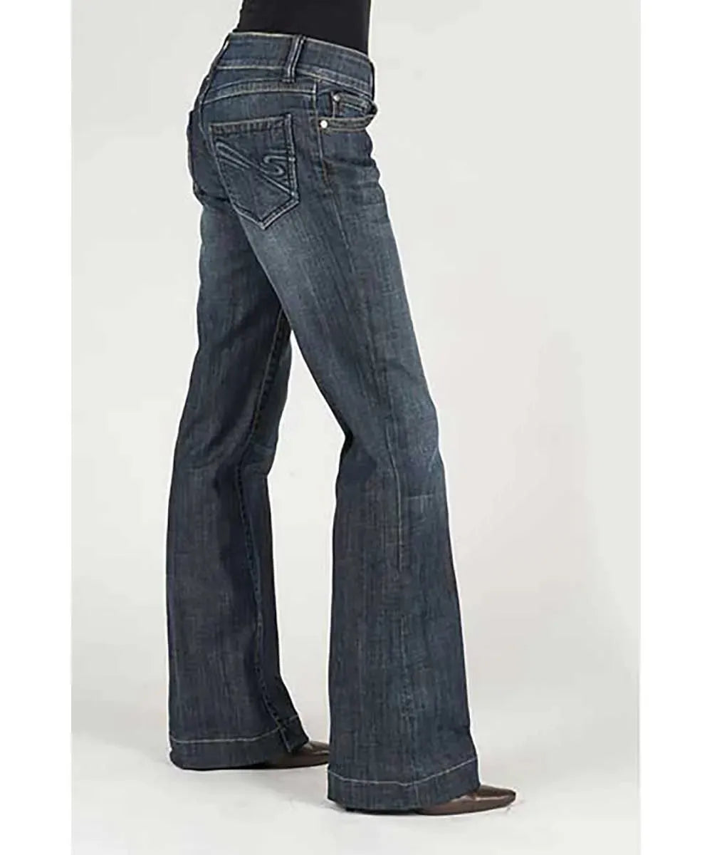 Stetson 214 Stretch Trouser Fit Dark Wash Jeans