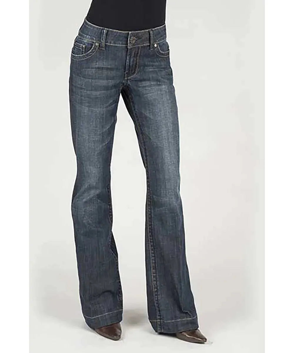 Stetson 214 Stretch Trouser Fit Dark Wash Jeans