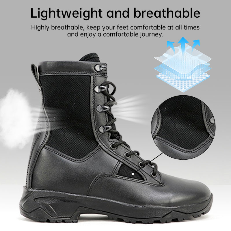 Men's Thermal Leather Tactical Boots