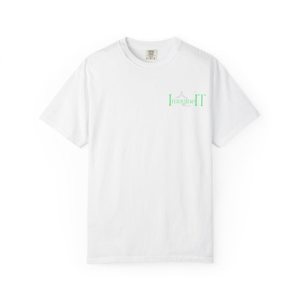 Imagine IT Dance Tee — Logo Graphic Cotton T‑Shirt