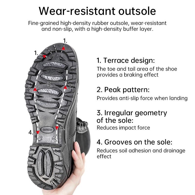 Men's Thermal Leather Tactical Boots