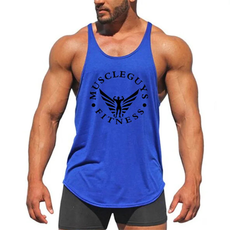 Men's Muscle Gym Tank Sleeveless Sportswear