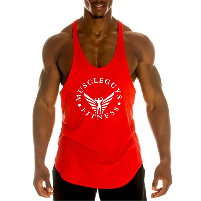 Men's Muscle Gym Tank Sleeveless Sportswear