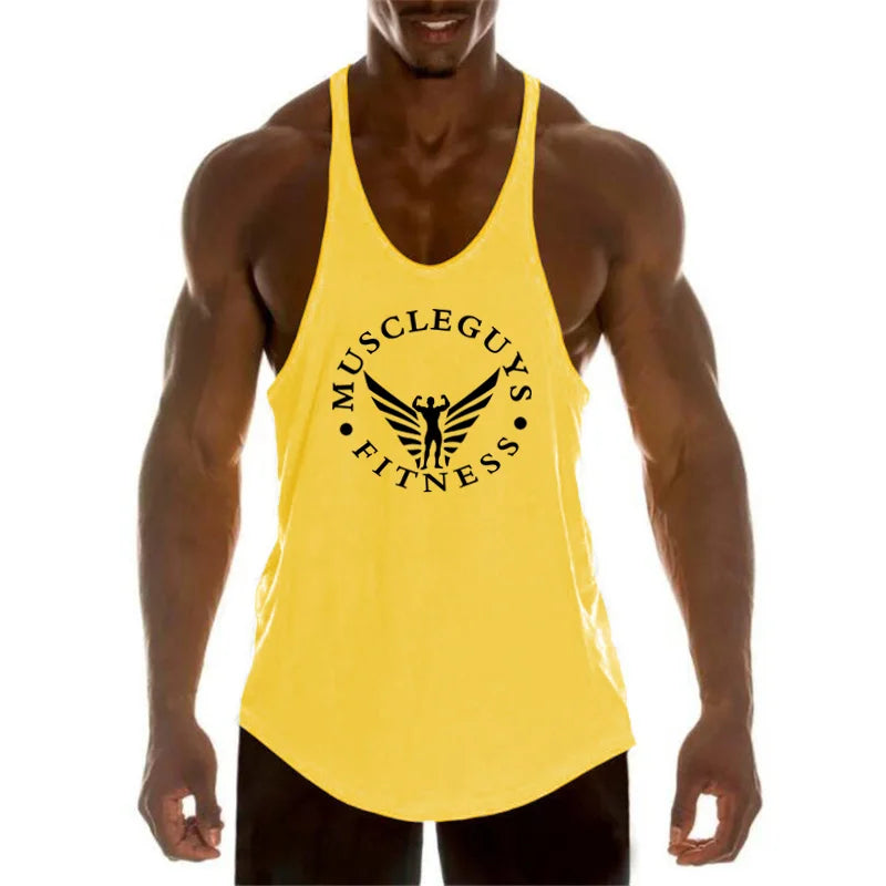 Men's Muscle Gym Tank Sleeveless Sportswear