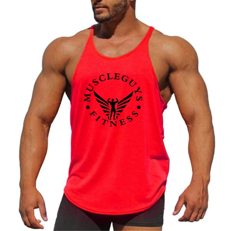 Men's Muscle Gym Tank Sleeveless Sportswear