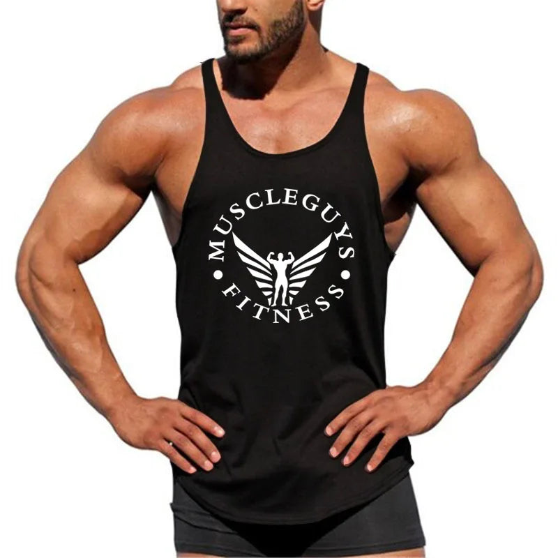 Men's Muscle Gym Tank Sleeveless Sportswear