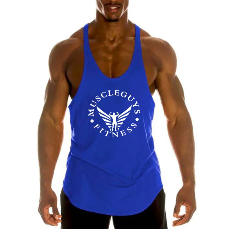 Men's Muscle Gym Tank Sleeveless Sportswear