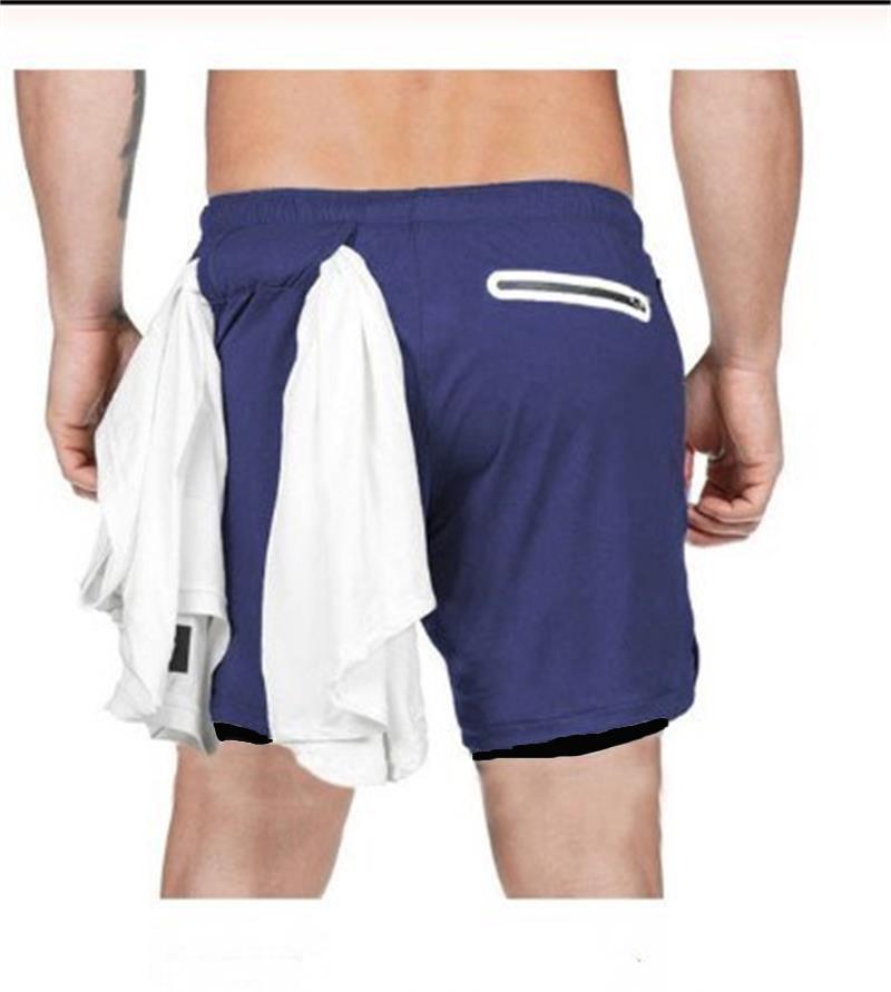 Men's Quick Dry Camo Running Shorts Athletic