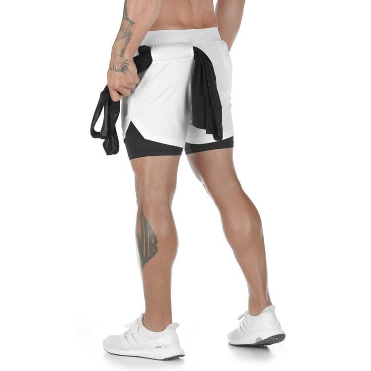 Men's Quick Dry Camo Running Shorts Athletic