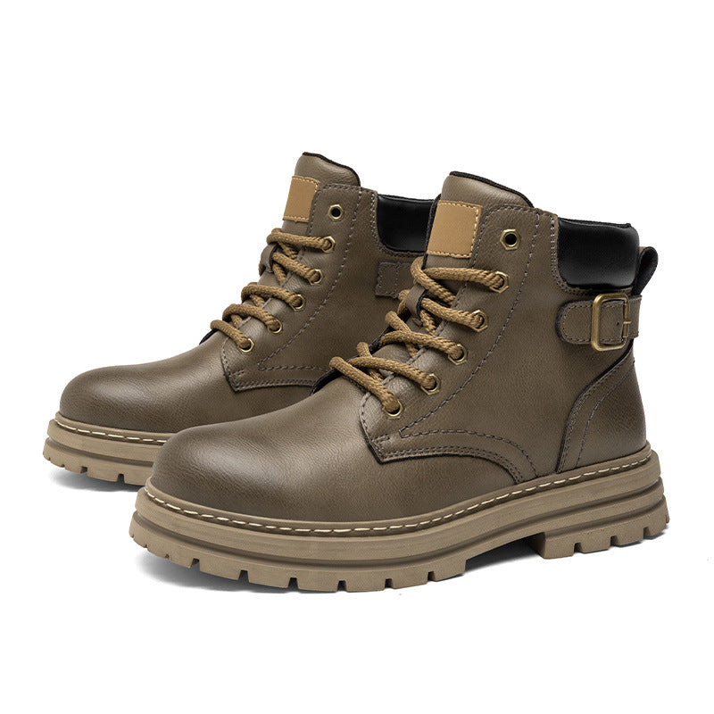 Men's Retro High Top Martin Workwear Boots