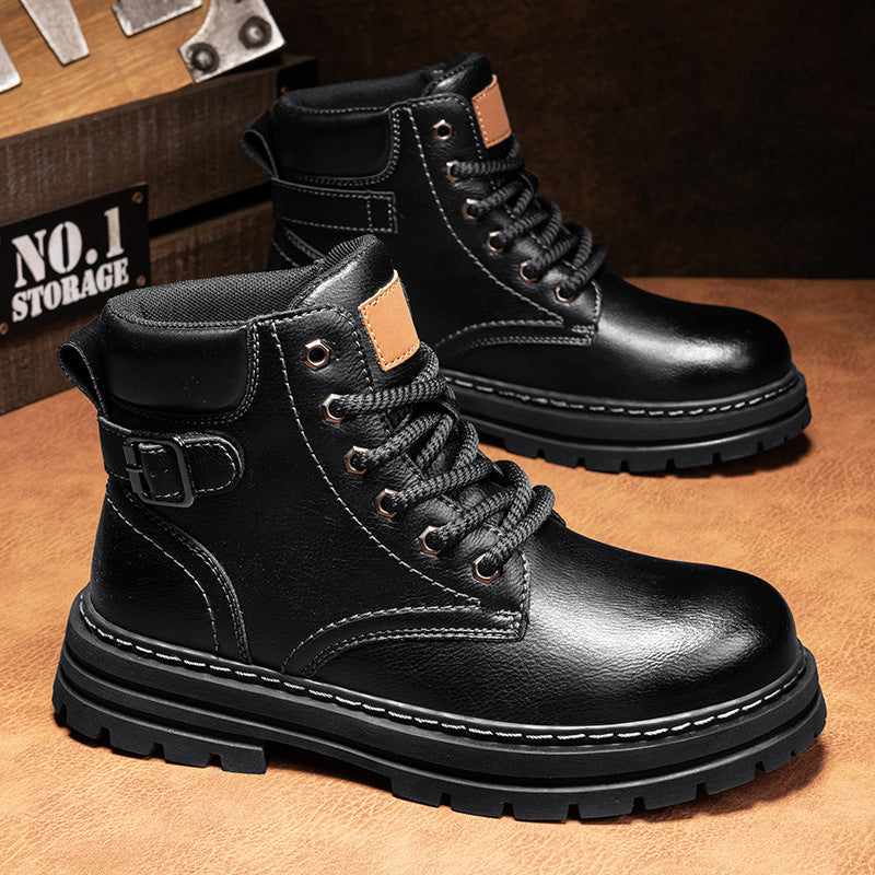 Men's Retro High Top Martin Workwear Boots