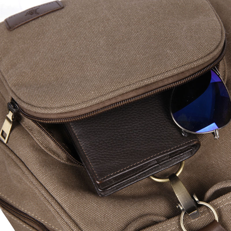 Retro Trendy Girls Outdoor Rucksack Fashion School Backpack